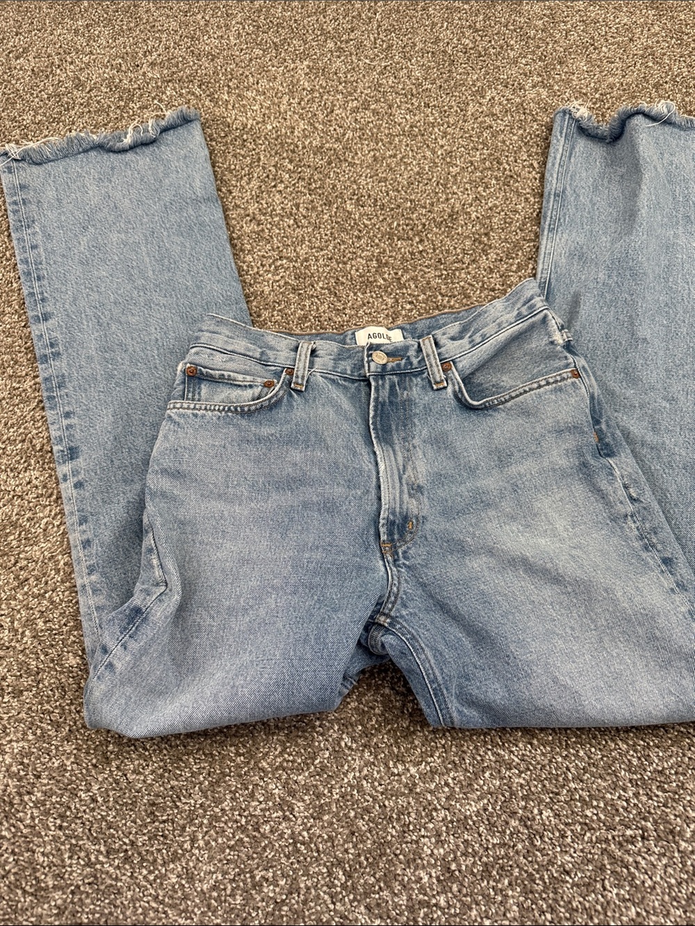 Agolde Leena Baby Flare Jeans - Picture 4 of 8